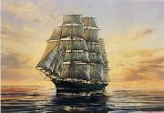 unknow artist Seascape, boats, ships and warships. 110 oil painting on canvas